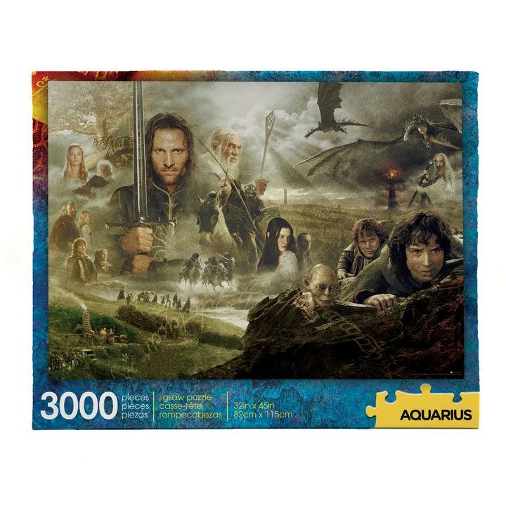 El Señor de los Anillos Puzzle Saga (3000 piezas) Frikytopia