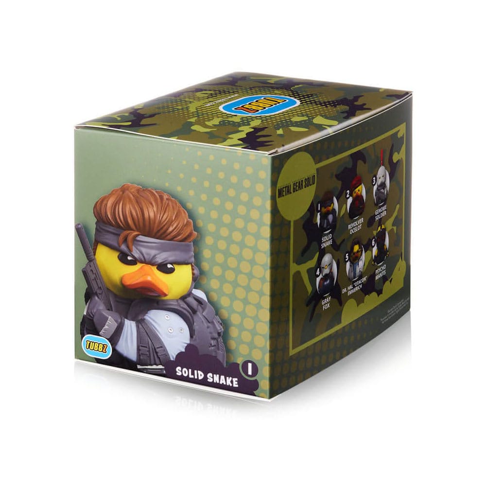 Metal Gear Solid Tubbz Figura PVC Solid Snake Boxed Edition 10 cm