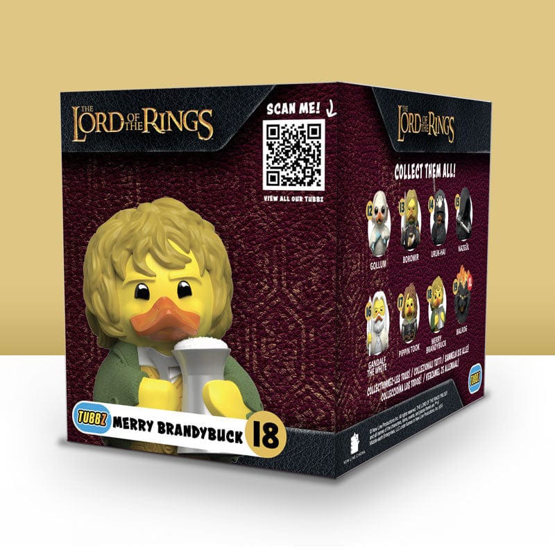 El Señor de los Anillos Tubbz Figura PVC Merry Boxed Edition 10 cm