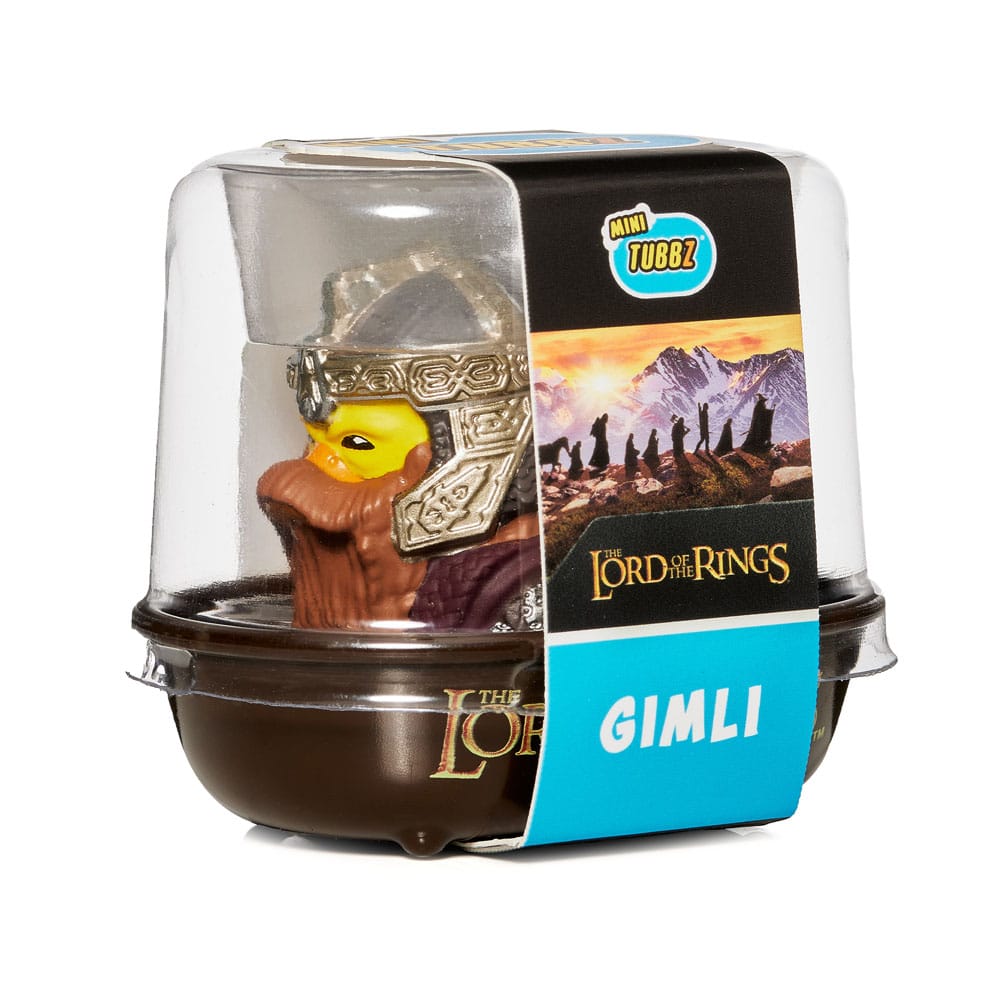 El Señor de los Anillos Tubbz Figura PVC Mini Gimli 5 cm