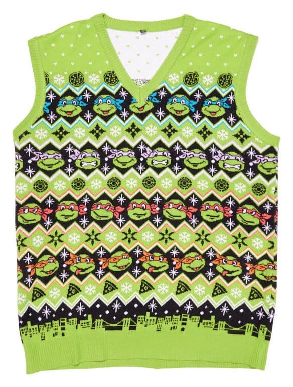Tortugas Ninja Camiseta de tirantes Christmas Talla XS