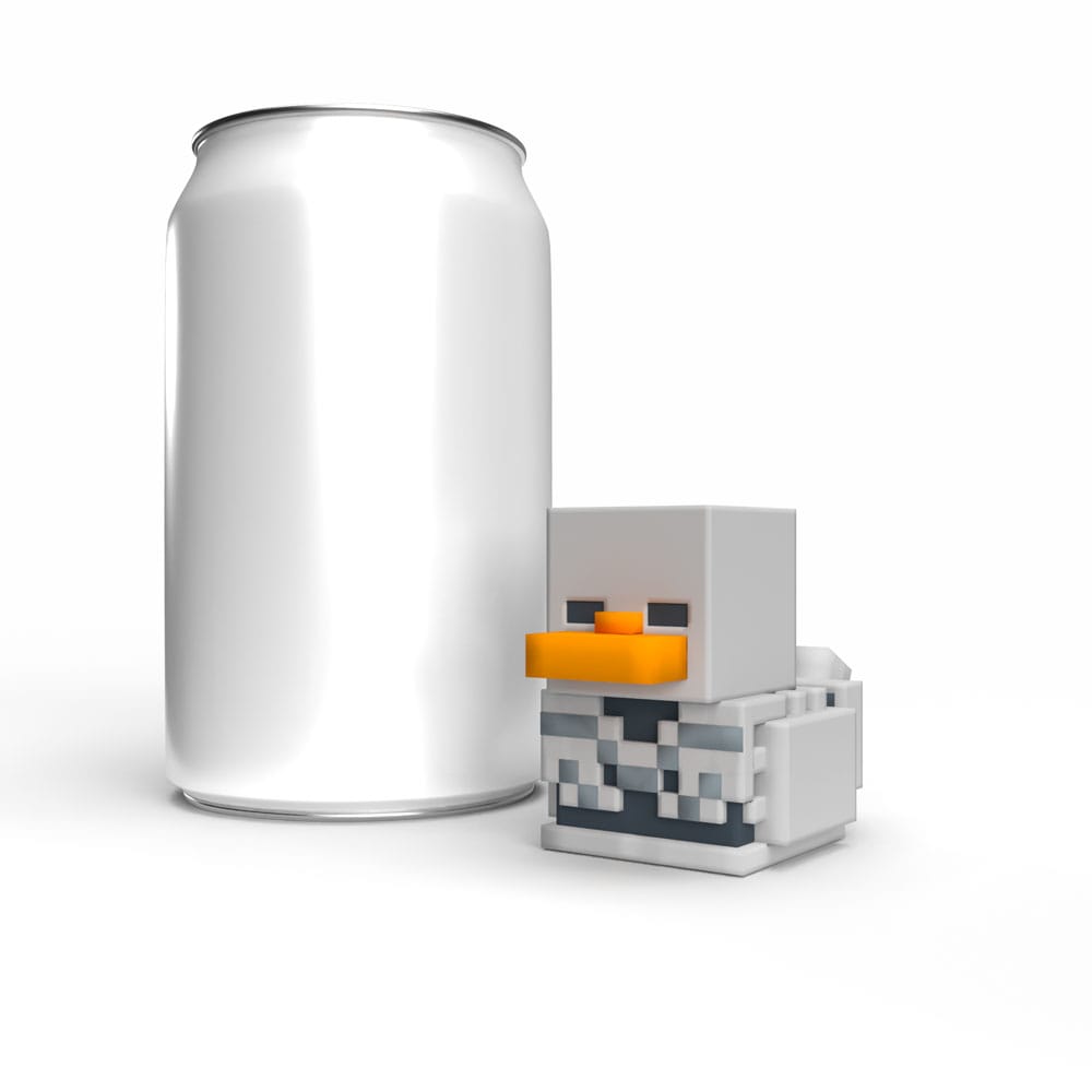 Minecraft Tubbz Figura PVC Mini Skeleton 5 cm