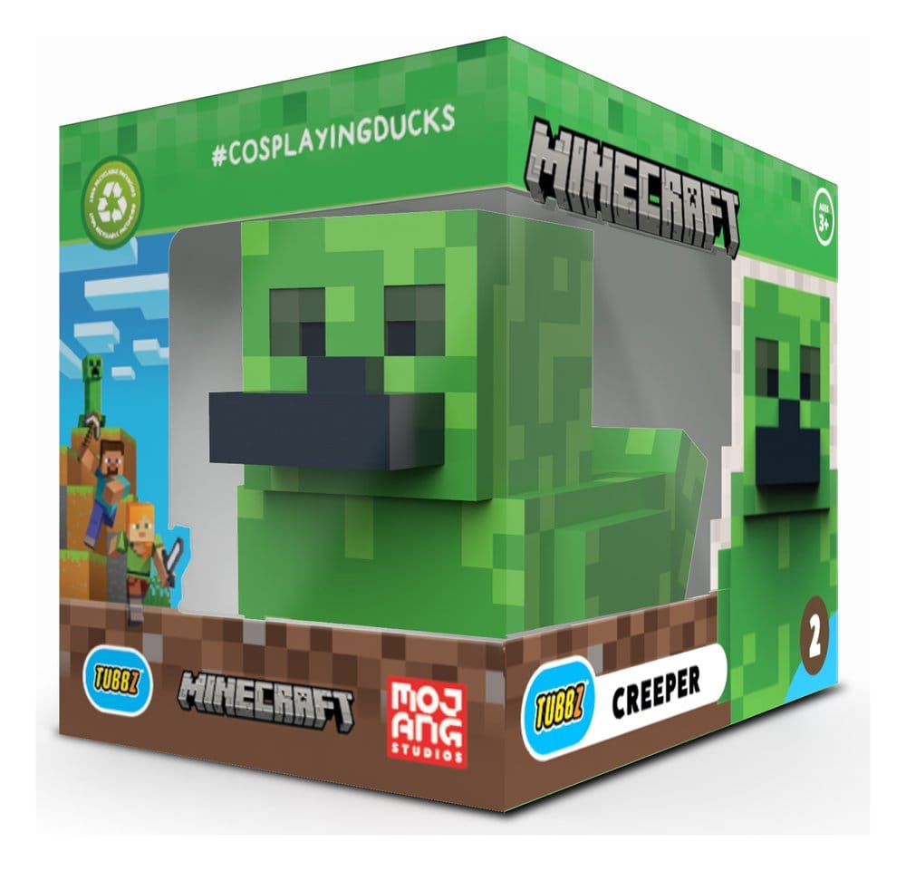 Minecraft Tubbz Figura PVC Creeper Boxed Edition 10 cm Frikytopia