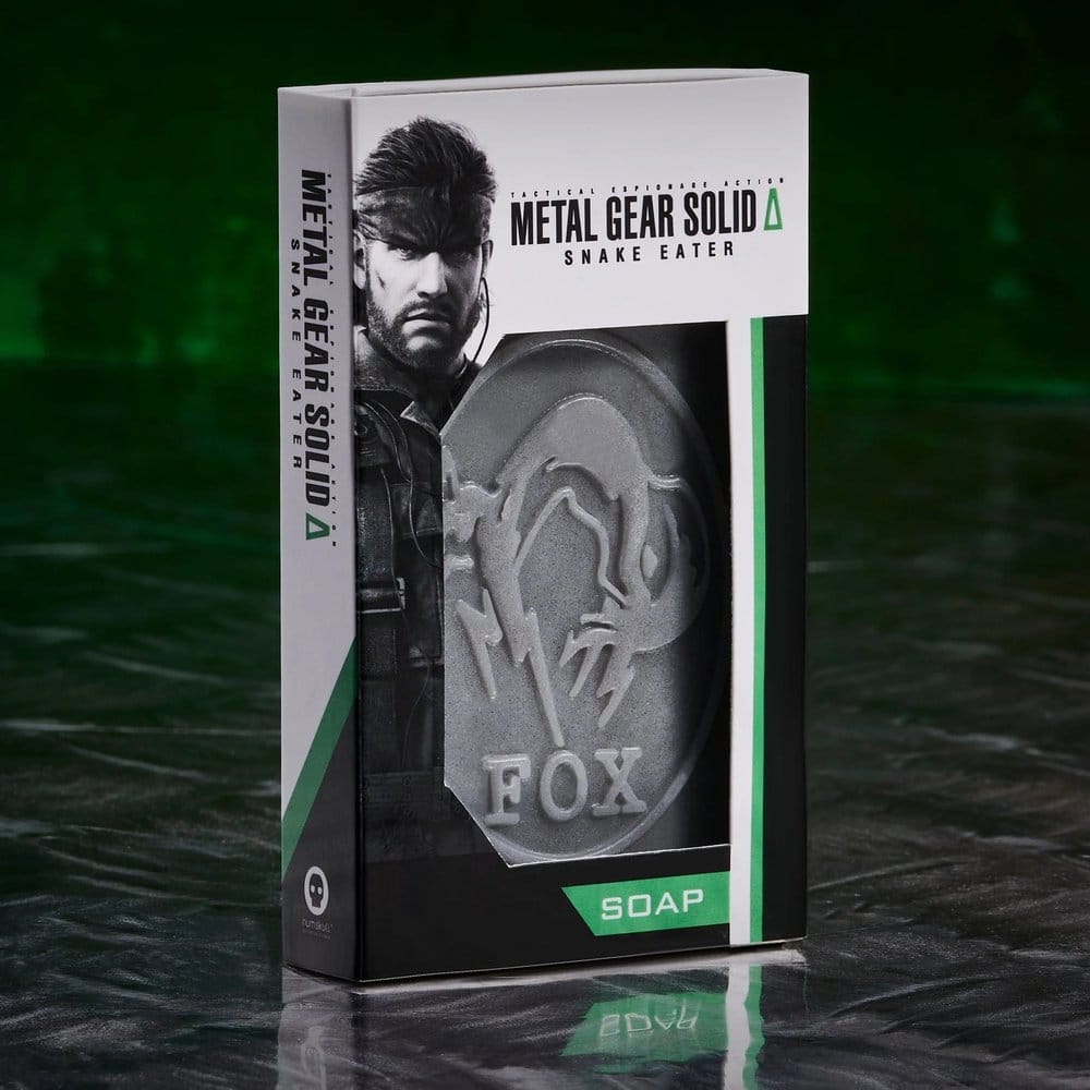 Metal Gear Solid Jabón en Cuerda Frikytopia
