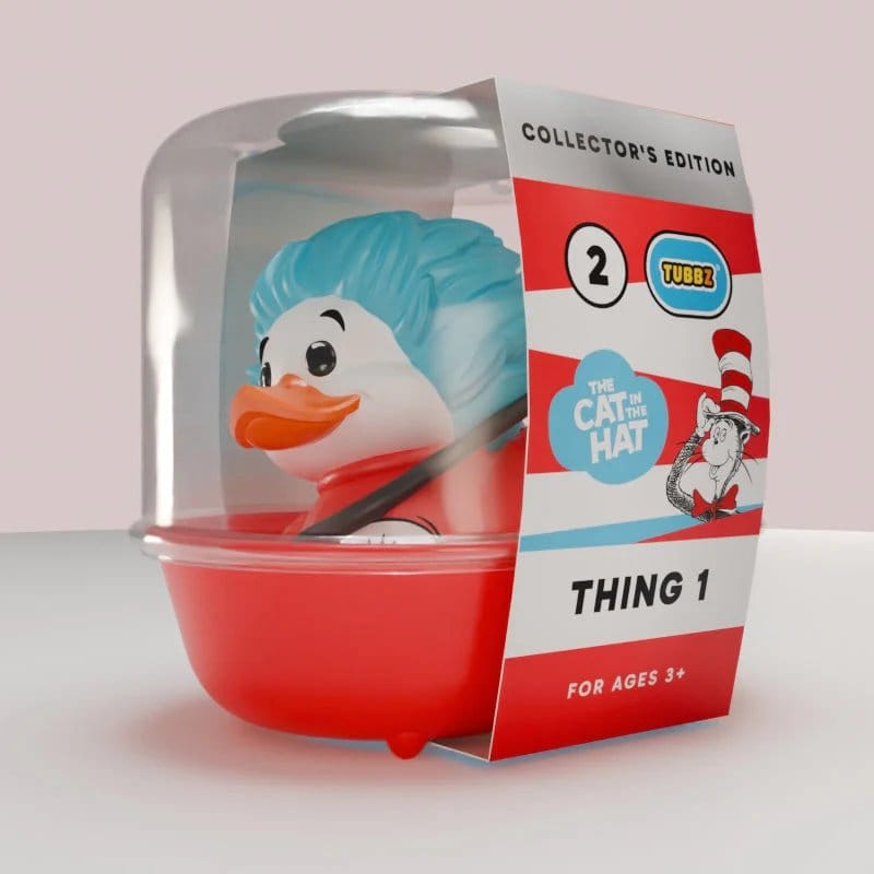 El gato en el sombrero Tubbz Figura PVC Thing 1 1st Edition 10 cm