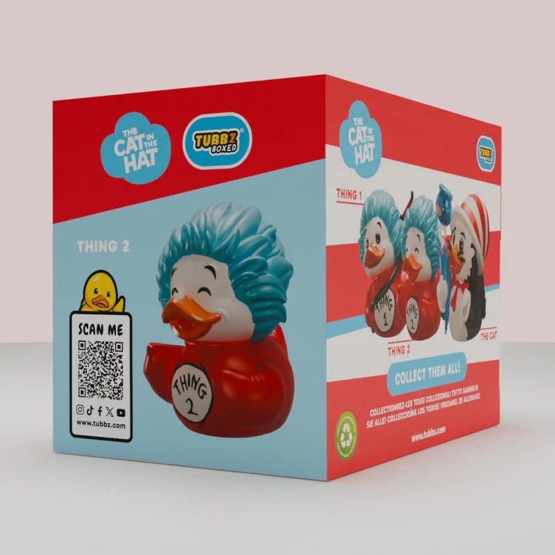 El gato en el sombrero Tubbz Figura PVC Thing 2 Boxed Edition 10 cm