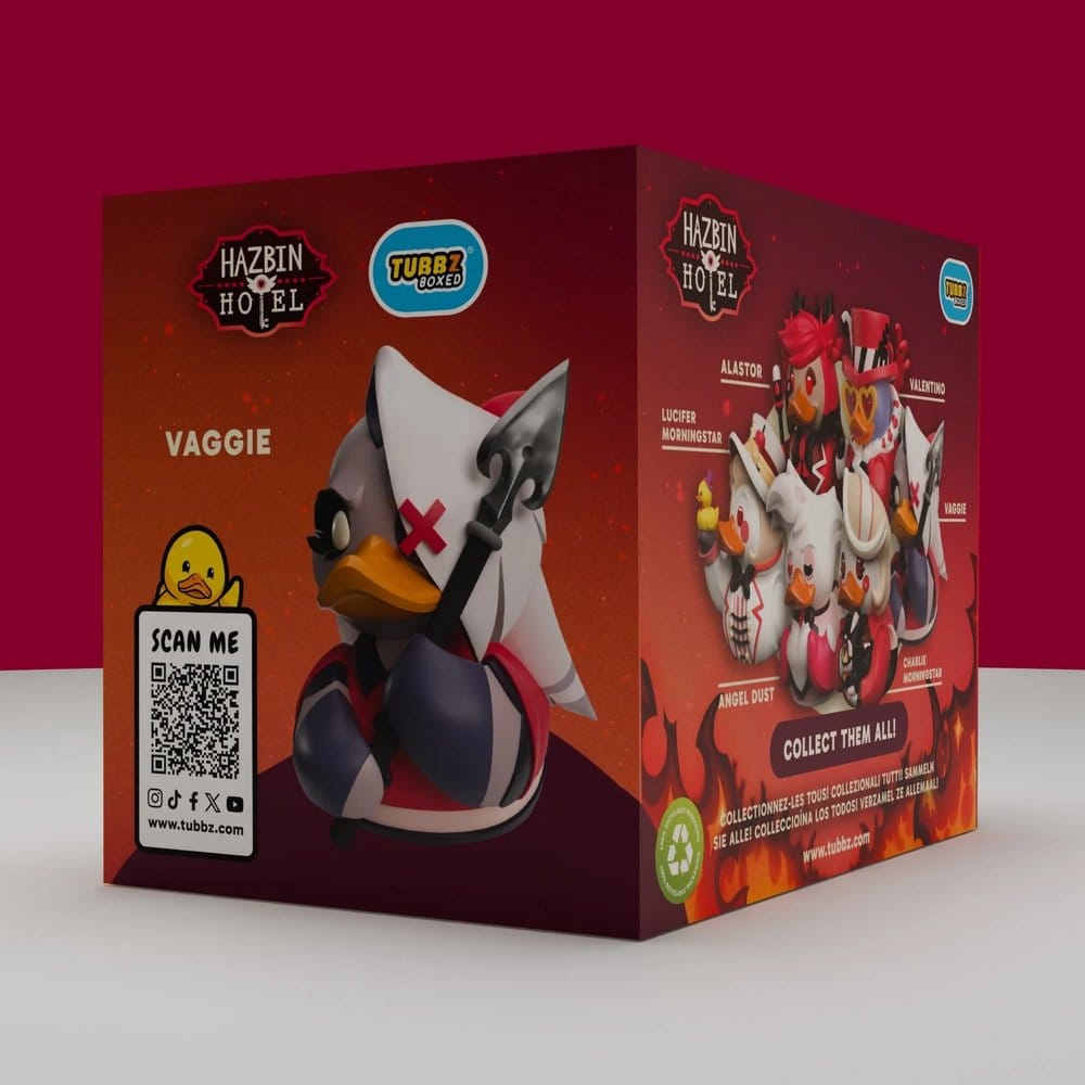 Hazbin Hotel Tubbz Figura PVC Vaggie Boxed Edition 10 cm