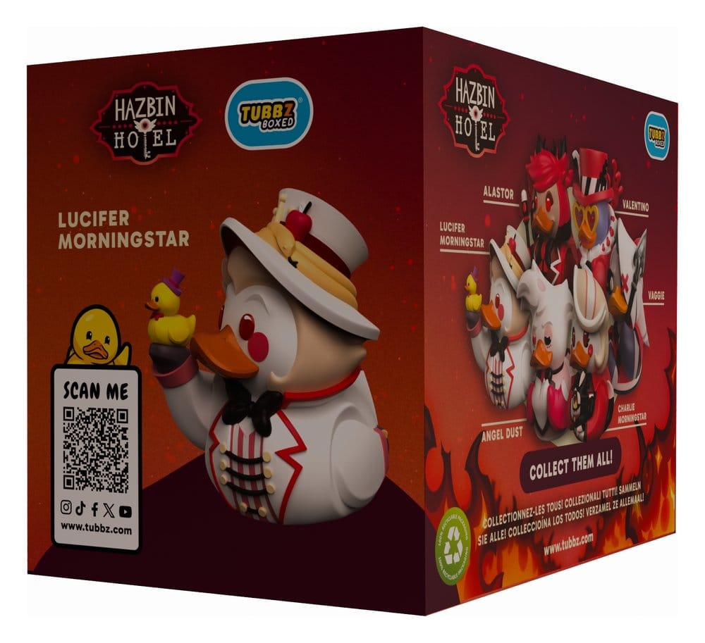 Hazbin Hotel Tubbz Figura PVC Lucifer Morningstar Boxed Edition 10 cm