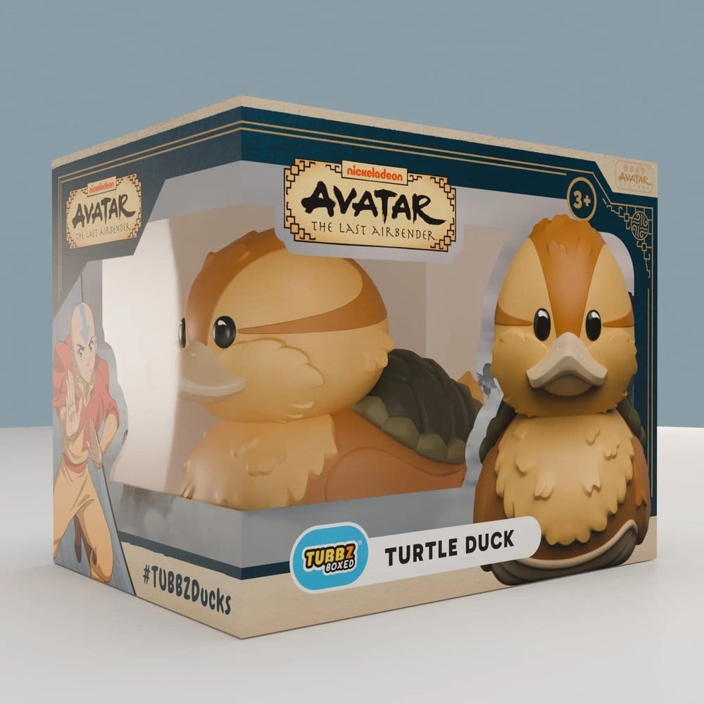 Avatar: la leyenda de Aang Tubbz Figura PVC Turtle Duck Boxed Edition 10 cm
