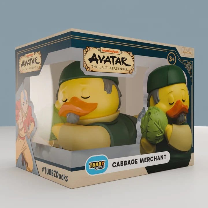 Avatar: la leyenda de Aang Tubbz Figura PVC Cabbage Merchant Boxed Edition 10 cm