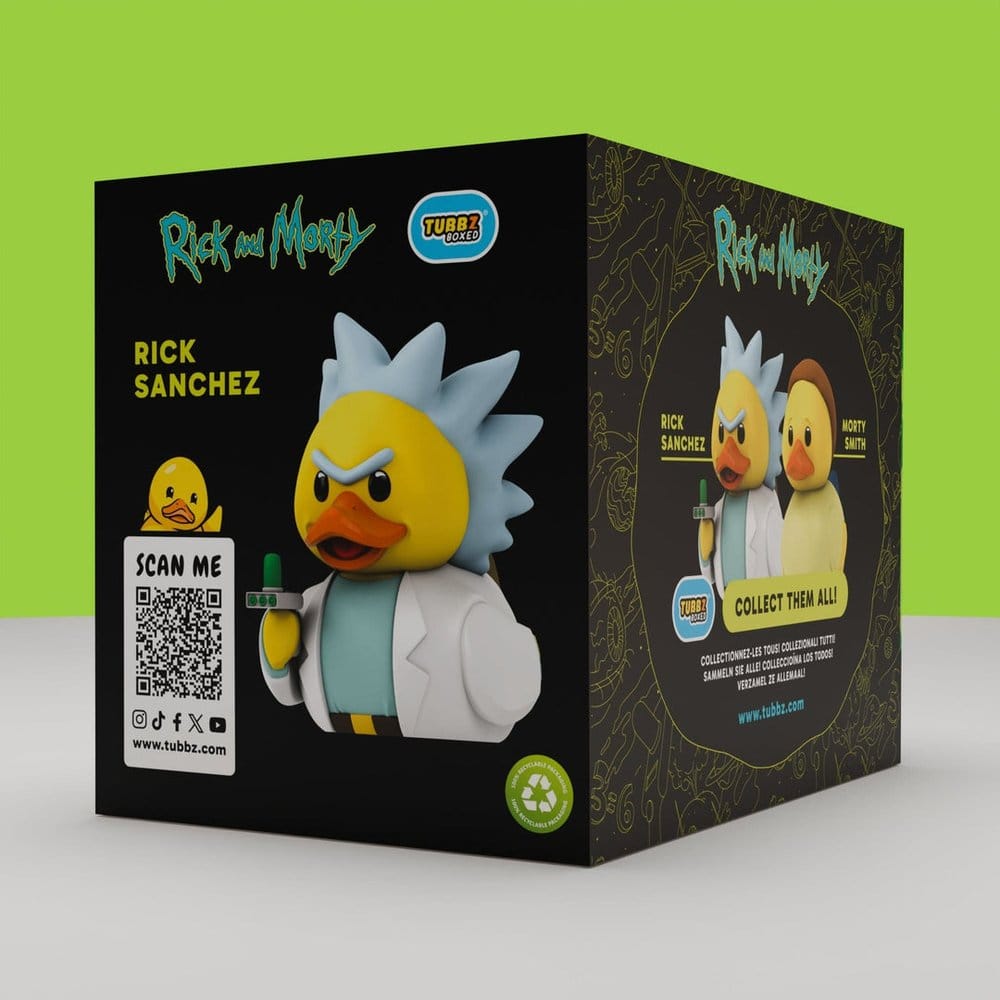 Rick and Morty Tubbz Figura PVC Rick Boxed Edition 10 cm