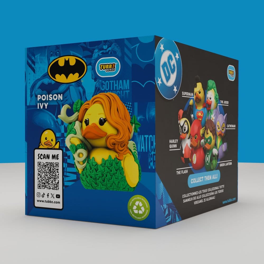 DC Comics Tubbz Figura PVC Poison Ivy Boxed Edition 10 cm