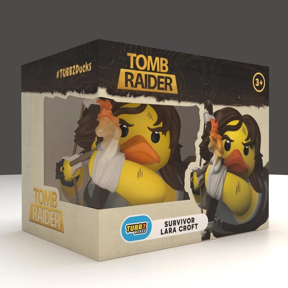 Tomb Raider Tubbz Figura PVC Lara Croft (Survivor) Boxed Edition 10 cm