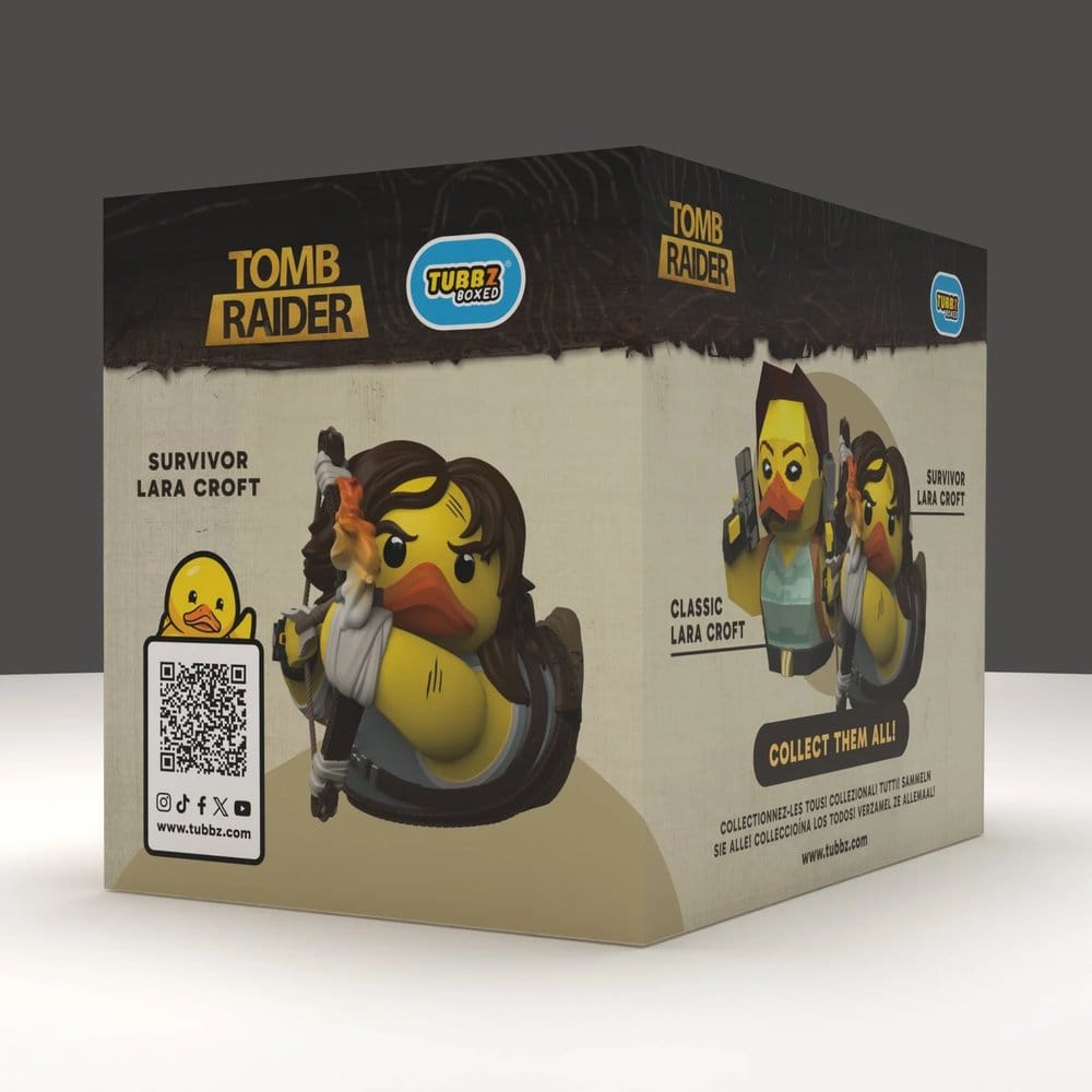 Tomb Raider Tubbz Figura PVC Lara Croft (Survivor) Boxed Edition 10 cm