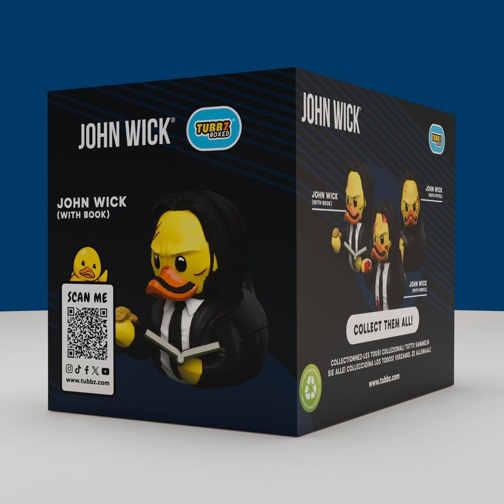 John Wick Tubbz Figura PVC Book Boxed Edition 10 cm