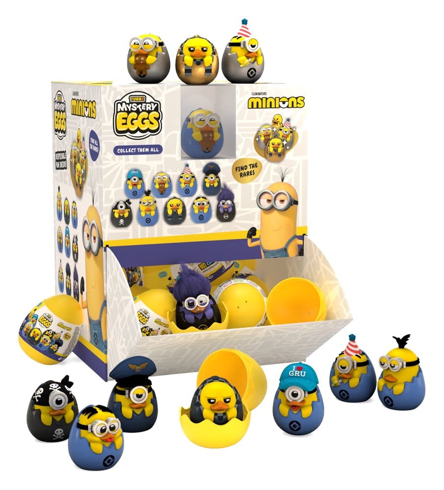 Minions Tubbz Figuras Mini Mystery Egg Blind Box Expositor (36)
