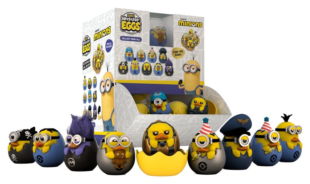 Minions Tubbz Figuras Mini Mystery Egg Blind Box Expositor (36)