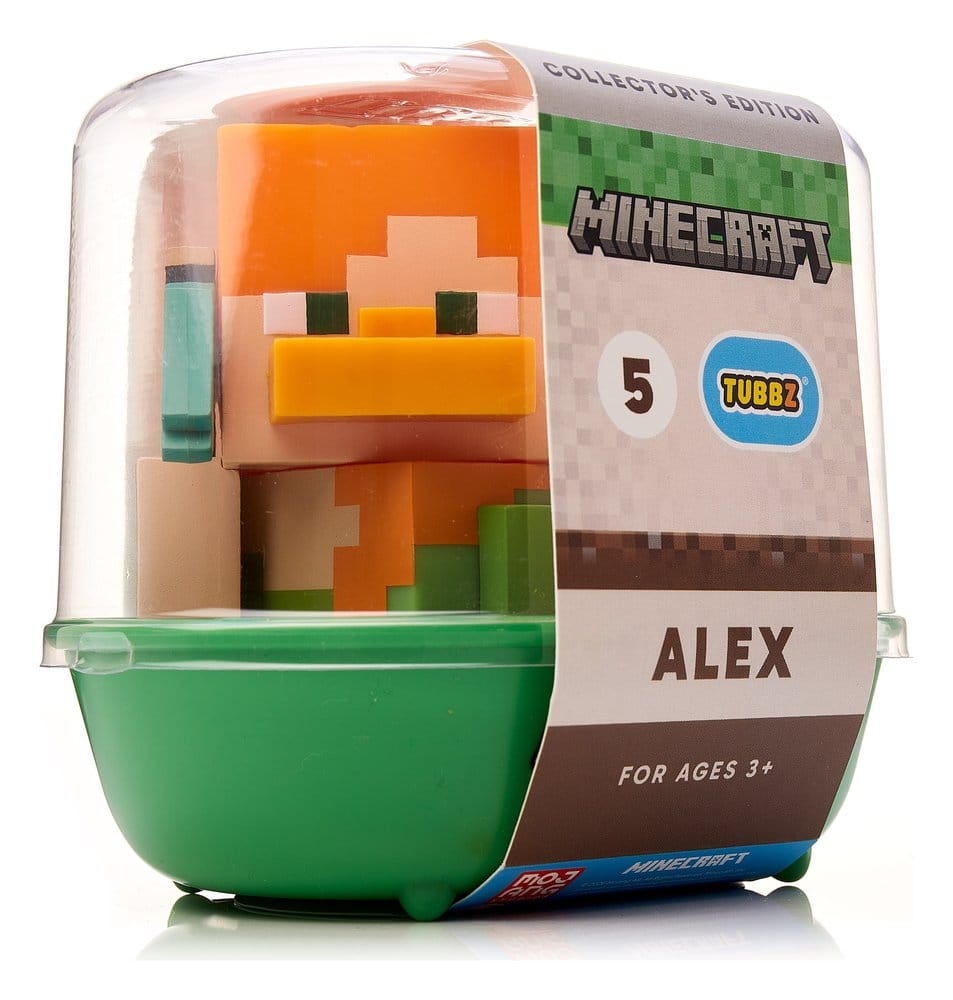Minecraft Tubbz Collector's Edition Figura PVC Alex 10 cm