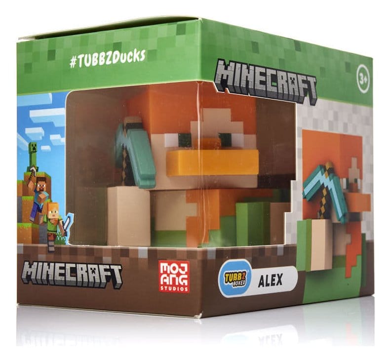 Minecraft Figura PVC Tubbz Alex Boxed Edition 10 cm