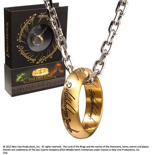 El Señor de los Anillos Colgante Anillo Unico Frikytopia