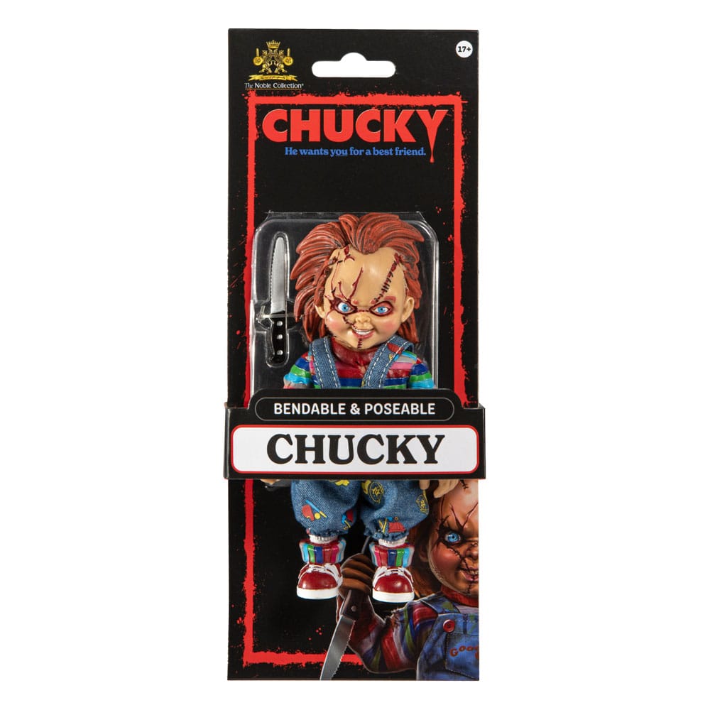 Chucky figura flexible 14 -5 cm universal bendyfig comic