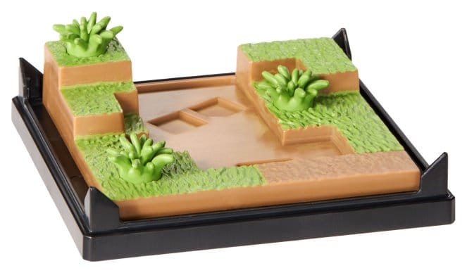 Minecraft Figura Diorama Diamond Armor Steve y Caballo 18 cm