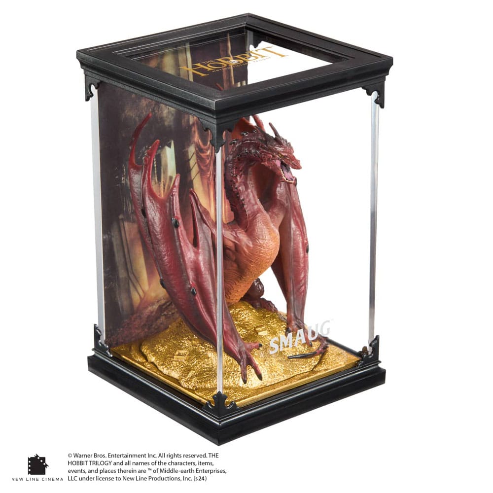 El Senor de los Anillos Figura Diorama Smaug 17cm Noble Collection