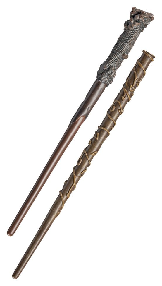 Harry Potter Réplica Juego de Rol Set de 2 Varitas Harry Potter & Hermione Granger 31 cm Frikytopia