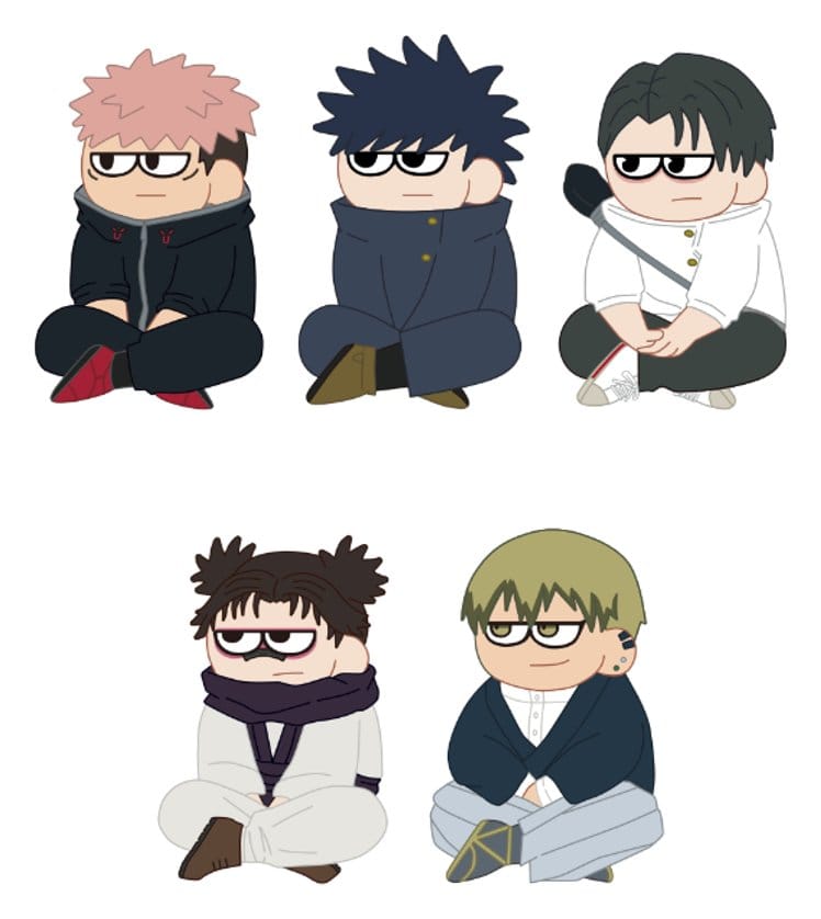 Jujutsu Kaisen Minifiguras 9 cm JIRORI Vol. 2 Blind Box Display (5)