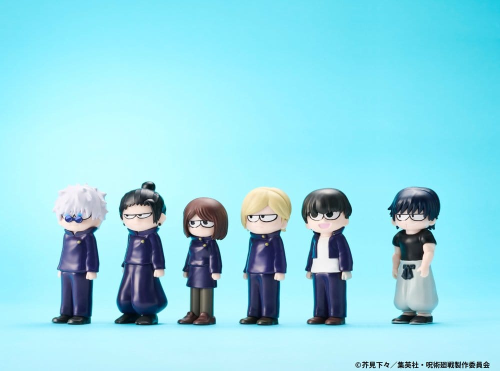 Jujutsu Kaisen Minifiguras 9 cm JIRORI Vol. 1 Blind Box Display (6)