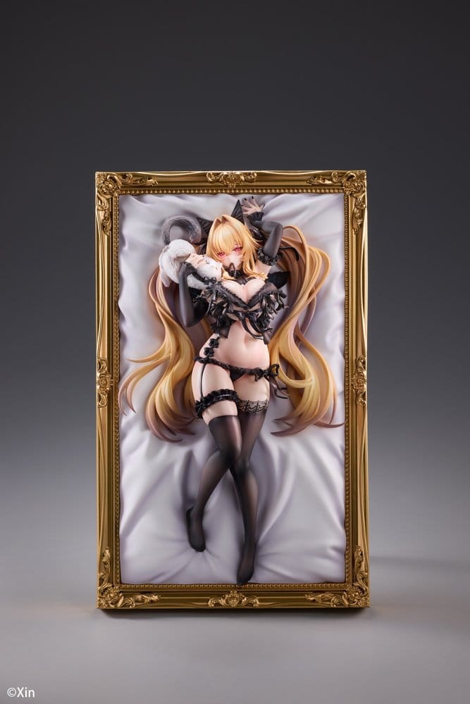 Original Character Figura PVC 1/7 Stella Black Cat Ver. Deluxe Edition 27 cm Frikytopia