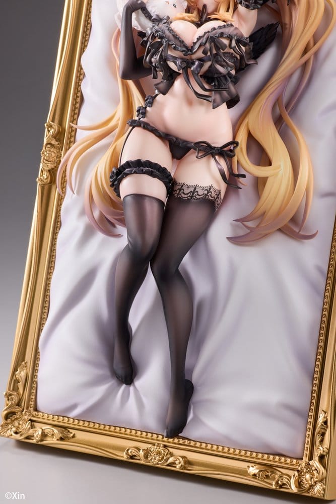 Original Character Figura PVC 1/7 Stella Black Cat Ver. Deluxe Edition 27 cm