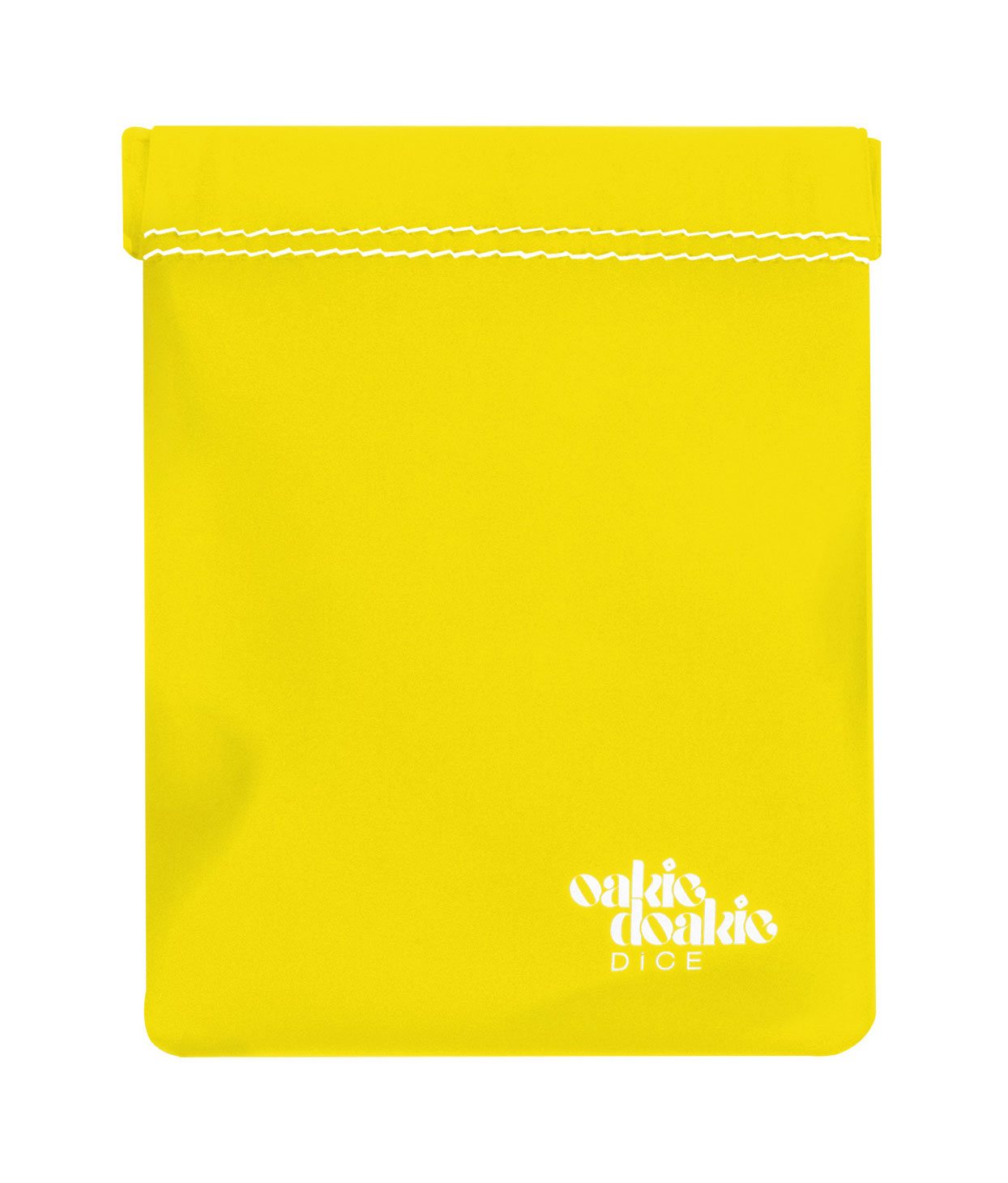 Oakie Doakie Dice Bolsa para Dados pequeño - amarillo