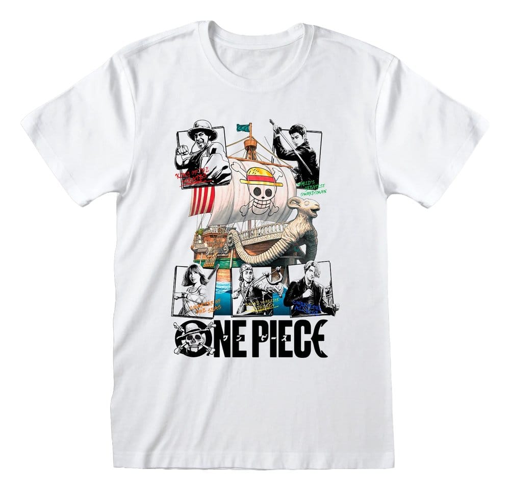 One Piece Camiseta Merry Go Call Outs Talla L Frikytopia