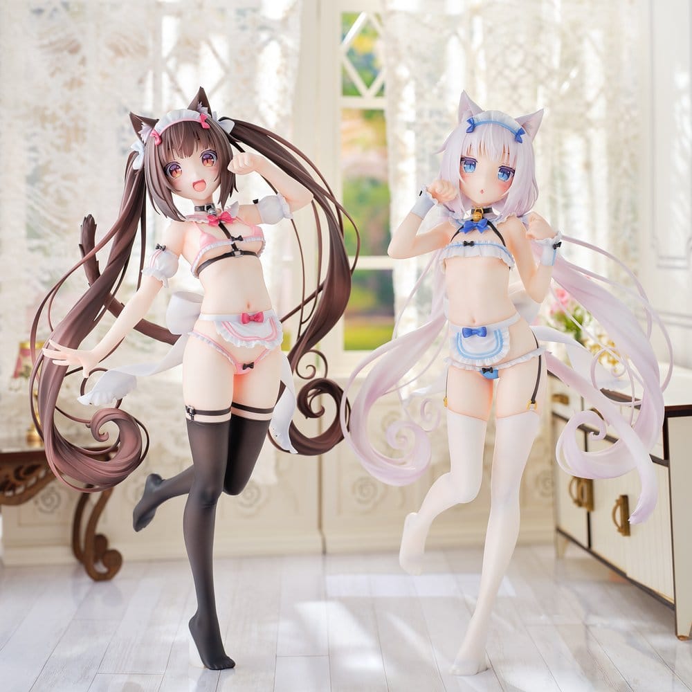 Nekopara Figura PVC 1/5.5 Vanilla Micro Bikini Maid -STD Edition- 29 cm