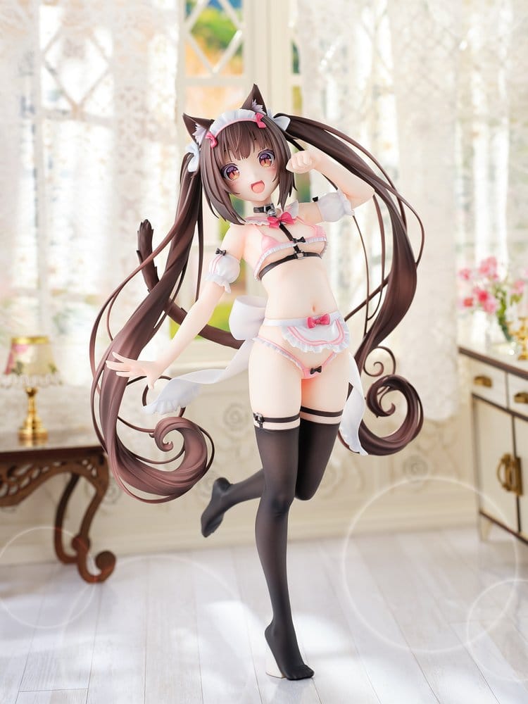 Nekopara Figura PVC 1/5.5 Chocola Micro Bikini Maid -STD Edition- 30 cm