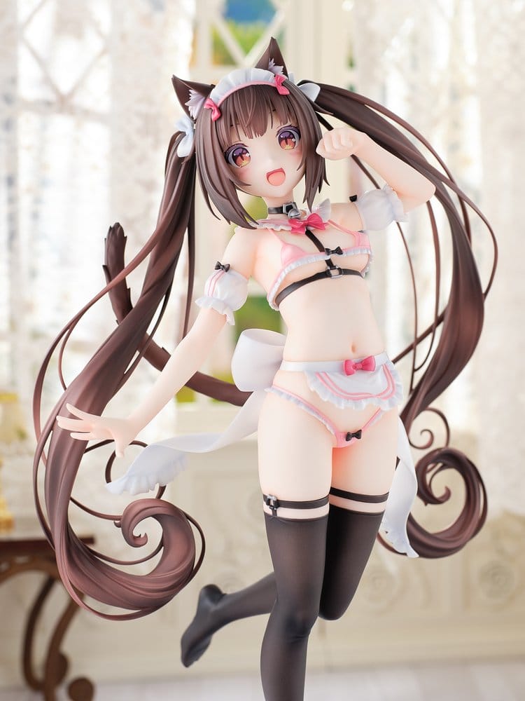Nekopara Figura PVC 1/5.5 Chocola Micro Bikini Maid -STD Edition- 30 cm
