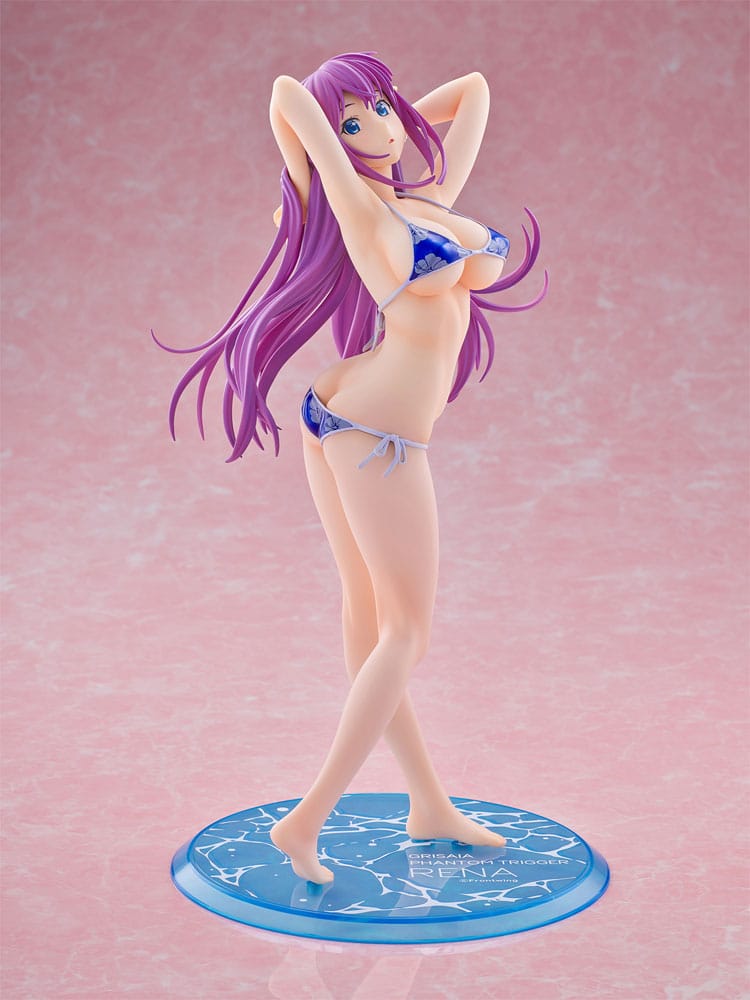 Grisaia Phantom Trigger Estatua PVC 1/6 Rena Fukami Metallic Blue Ver. 28 cm