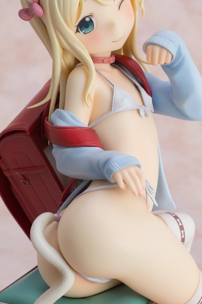 Hatsukoi Ribbon Figura PVC 1/6 Yuu White cat Ver. 25 cm