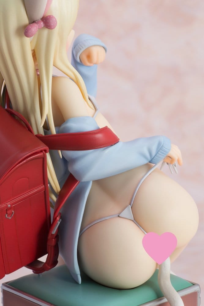 Hatsukoi Ribbon Figura PVC 1/6 Yuu White cat Ver. 25 cm