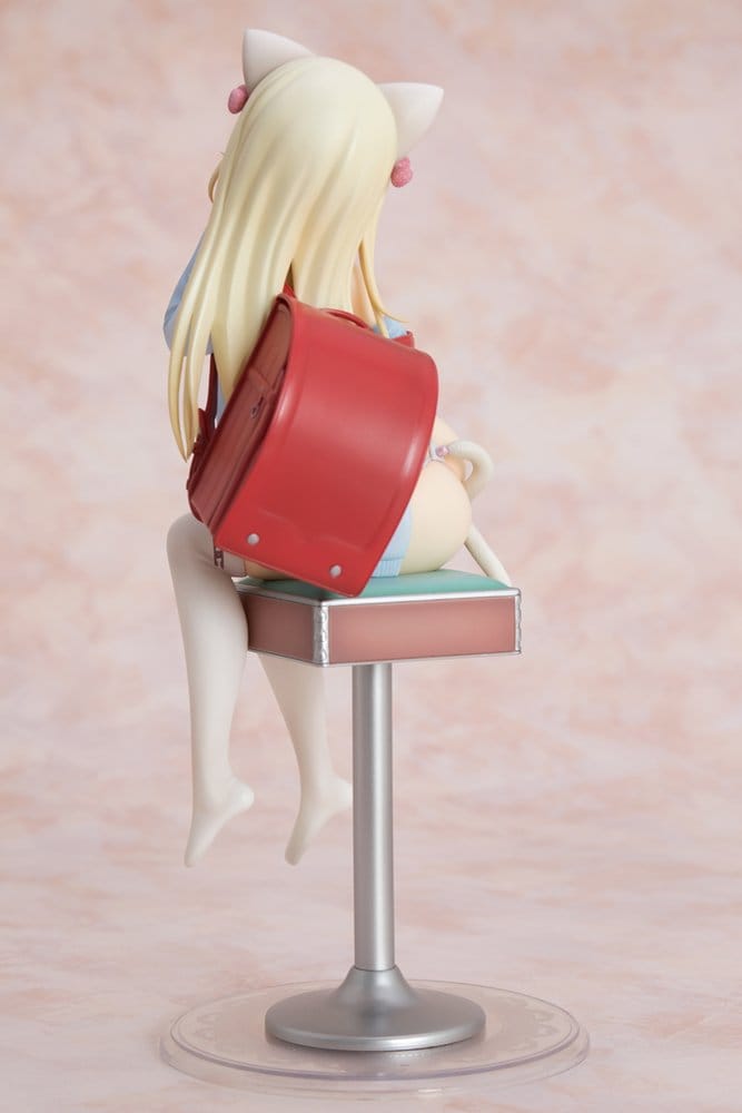Hatsukoi Ribbon Figura PVC 1/6 Yuu White cat Ver. 25 cm