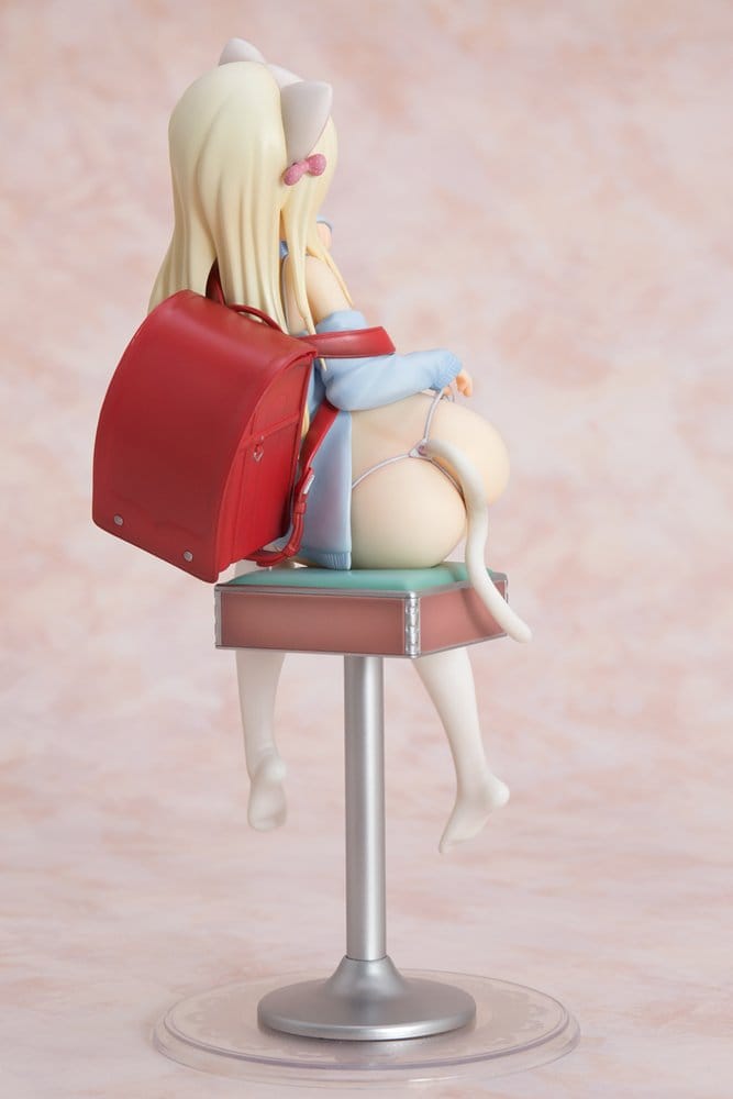 Hatsukoi Ribbon Figura PVC 1/6 Yuu White cat Ver. 25 cm