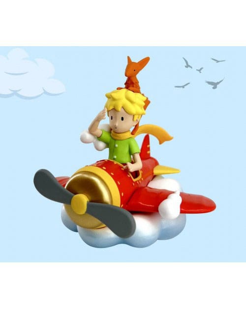 El Principito Minifigura Little Prince & Fox on the Plane 7 cm Frikytopia