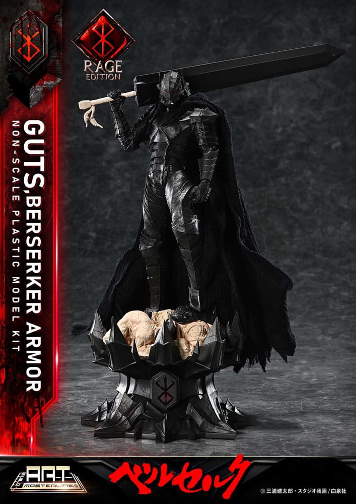 Berserk Maqueta Plastic Model Kit Build Art Masterline Guts Berserker Armor Rage 30 cm