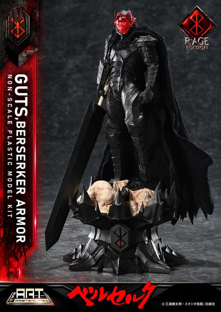Berserk Maqueta Plastic Model Kit Build Art Masterline Guts Berserker Armor Rage 30 cm