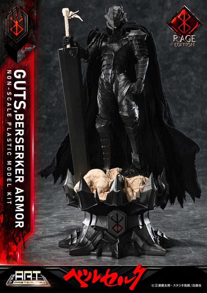 Berserk Maqueta Plastic Model Kit Build Art Masterline Guts Berserker Armor Rage 30 cm