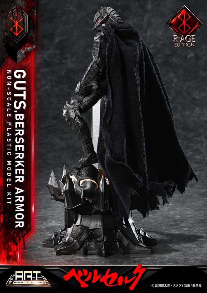 Berserk Maqueta Plastic Model Kit Build Art Masterline Guts Berserker Armor Rage 30 cm