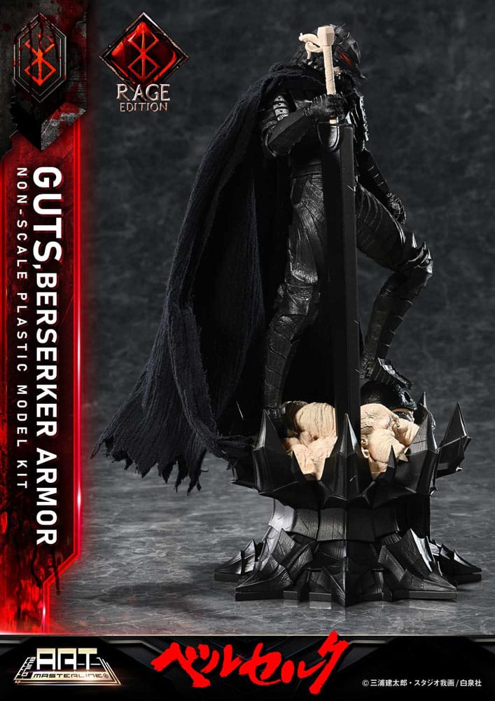 Berserk Maqueta Plastic Model Kit Build Art Masterline Guts Berserker Armor Rage 30 cm