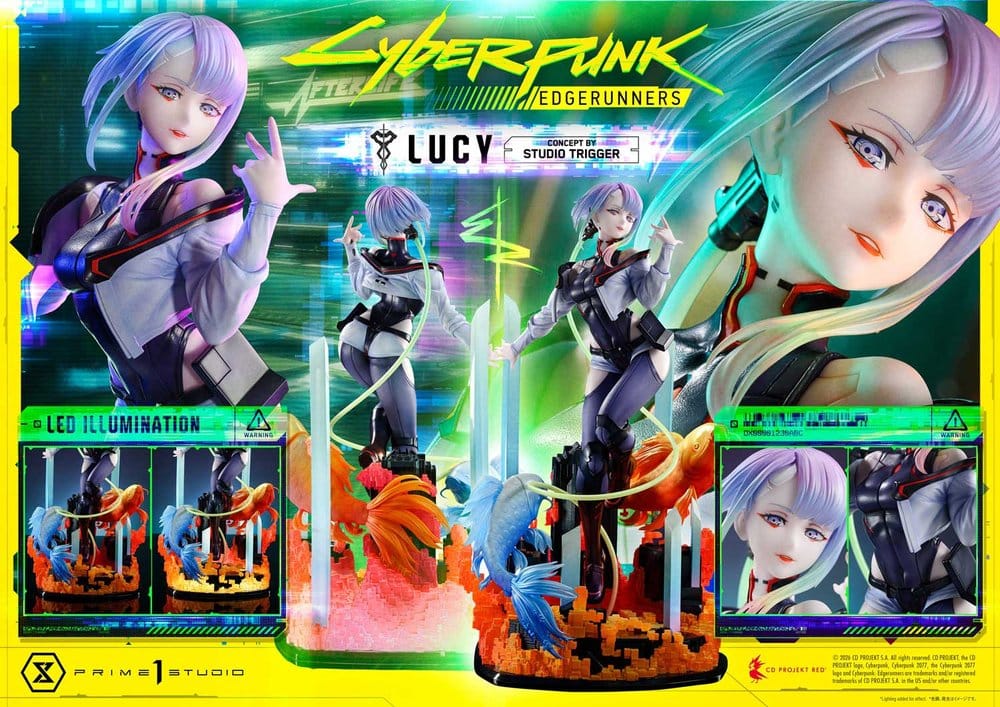 Cyberpunk: Edgerunners Concept Masterline Series Estatua 1/5 Lucy (Concept By Studio TRIGGER) 39 cm