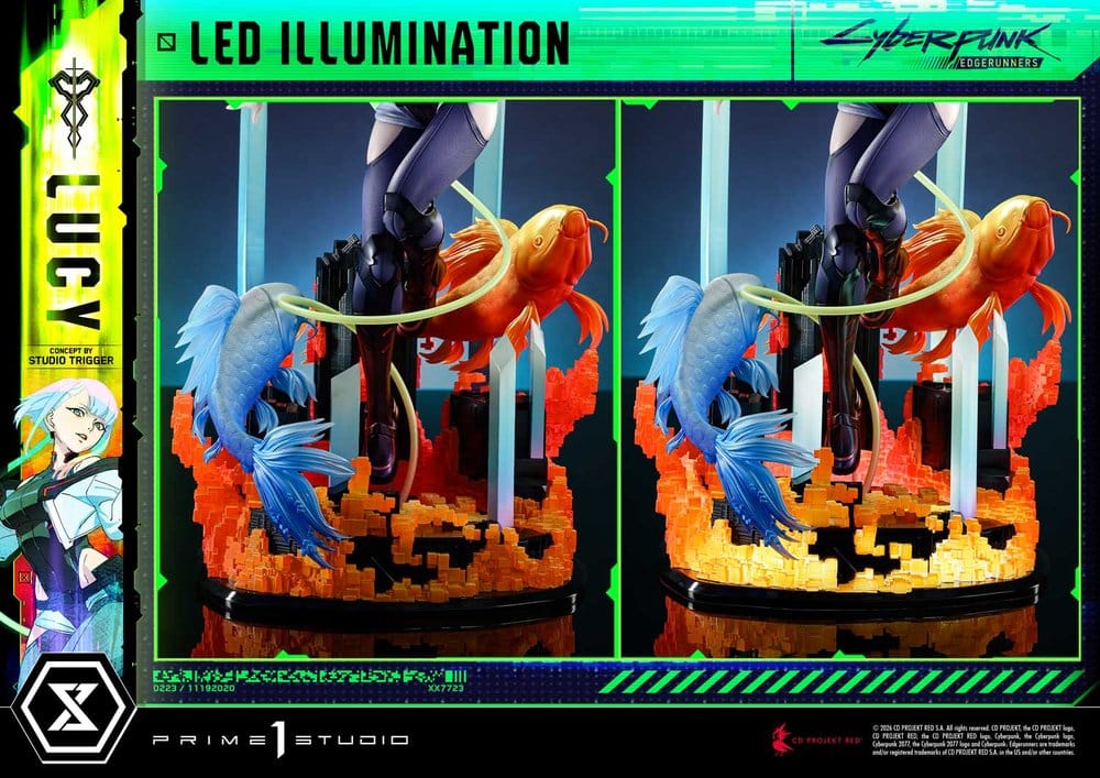 Cyberpunk: Edgerunners Concept Masterline Series Estatua 1/5 Lucy (Concept By Studio TRIGGER) 39 cm